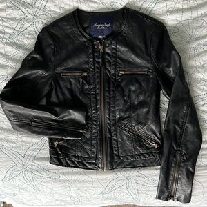 American Eagle Leather Jacket